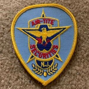 Air-Tite Securities New Jersey Shoulder Patch *New*